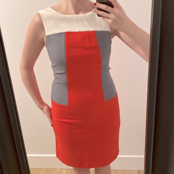 Banana Republic Colour Block Office Dress - Picture 3 of 6